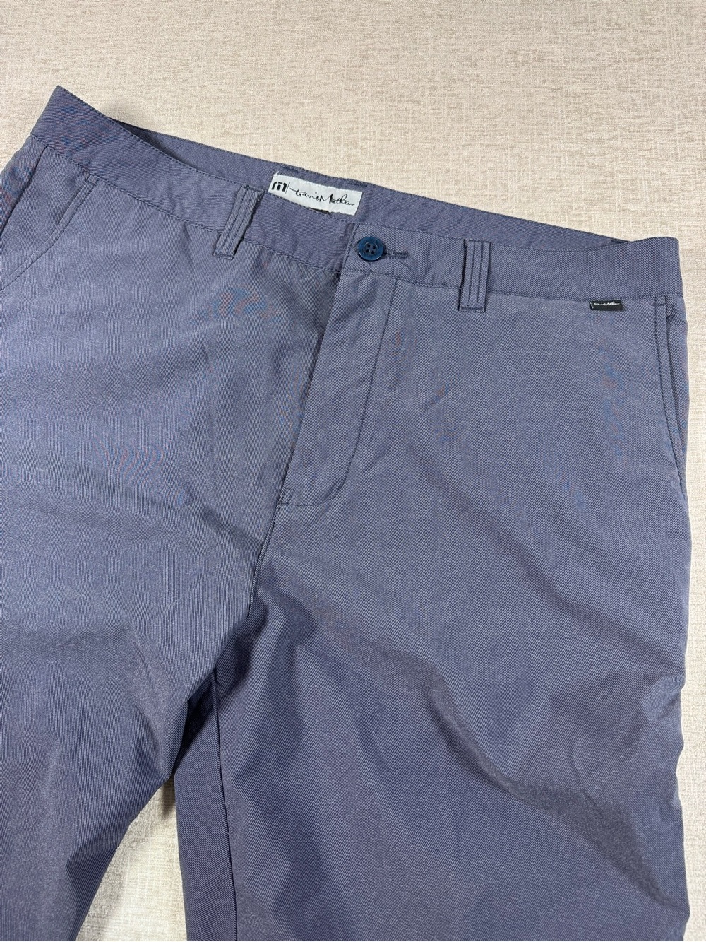 Travis Mathew Slate Blue Chino Pants 36